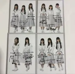 櫻坂46 櫻坂三期生startover HMV特典 生写真　4枚コンプ