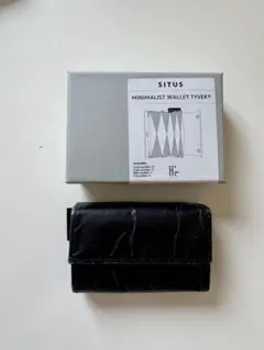 SITUS MINIMALIST WALLET TYVEK ブラック