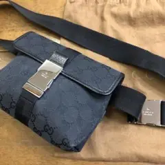 GUCCI グッチ ウエストポーチ ボディーポーチ コンパクト