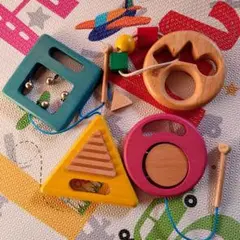 モンテッソーリ　木のおもちゃ　楽器