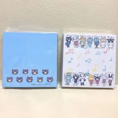 アランジアロンゾ　ふせん　みんな　くま