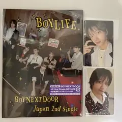 BOYNEXTDOOR BOYLIFE 初回限定盤A CD ソンホ トレカ2枚付