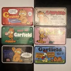 Garfieldプレート6枚セット