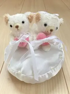 COBE COBEリングピロー　コービーコービー　結婚式　くまさん
