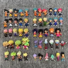 ドラゴンボール　キーホルダー　ガチャガチャ　フィギュア　ストラップ　52個