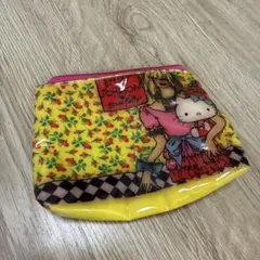(不良)Betsey Johnson Hello Kitty ポーチ