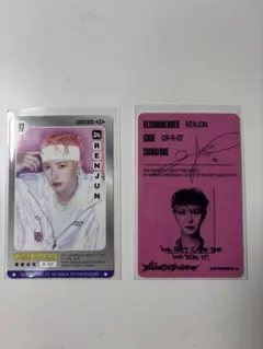 NCT DREAM ドリム　ポップアップ　ロンジュン　トレカセット