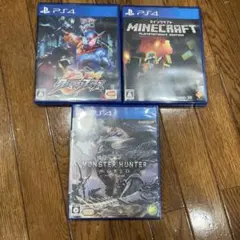 PS4 ゲームソフト 3本セット