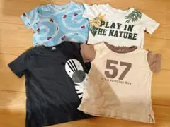 男の子 Tシャツ 4点セット 80サイズ まとめ売り