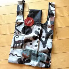 【限定非売品】KALDI エコバッグ いきものがたり グレー