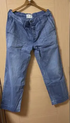 chimala チマラ デニム パンツ パープル インディゴ