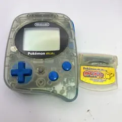 ポケモンミニ本体 & ポケモンパーティーソフト　動作未確認
