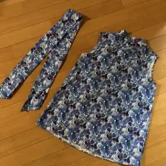 美品　鎌倉シャツ　リバティ ノースリーブ 36サイズ　Ｓ