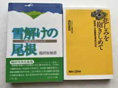 雪解けの尾根・悲しみを抱きしめて　2冊セット