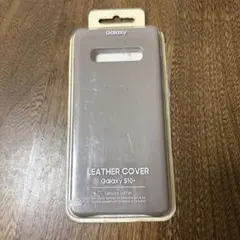 【純正】 Galaxy S10+ LEATHER COVER レザー 革 ケース
