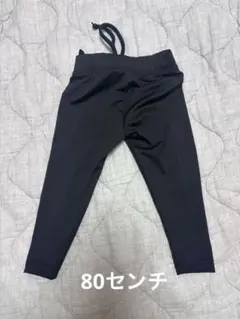 黒のラッシュガード　レギンス　サイズ80