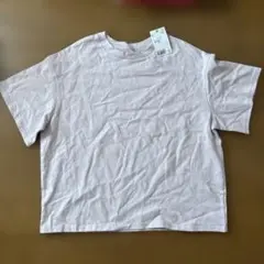 H&M 130/140 くすみピンクTシャツ