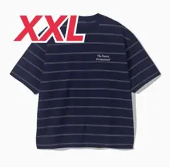 ENNOY PANEL BORDER S/S T-SHIRT XXL NAVY