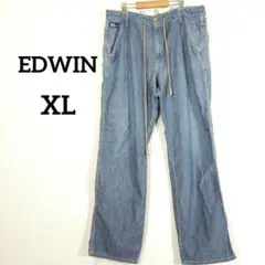 エドウィン EDWIN 711RS 麻 綿混 パンツ