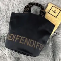 フェンディ FENDI ロゴ ナイロン トートバッグ