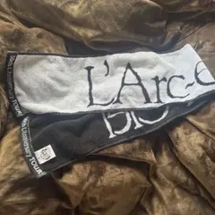新品未使用 ラルクアンシエル 旧ロゴタオル　L'Arc en Ciel L'Arc／ラルク☆初期グッズ☆旧ロゴタオル☆1996年☆hydetetsuya