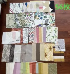 はぎれ　カット生地　56枚