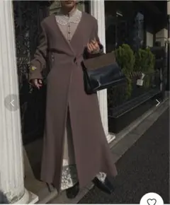 AMERI WAIST SHAPE NO COLLAR COAT