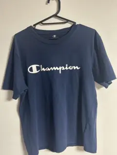 Champion ネイビー Tシャツ
