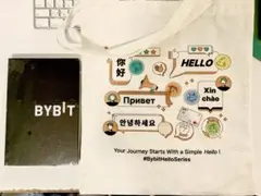 【非売品2点セット】BYBIT バイビット エコバッグとノート