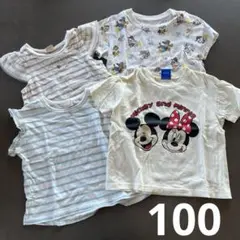 Tシャツ　100 セット　半袖 UNIQLO パウパト　ディズニー　プティマイン