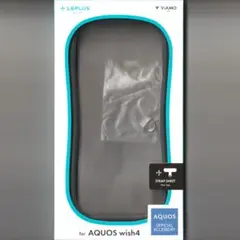 AQUOS wish4 耐衝撃 ケース ViAMO ダークグレー