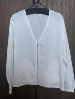 the chic ホワイト　羽織物