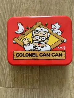 ケンタッキー　ノベルティ　小物入れ缶