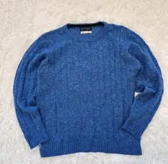 Blue Standardブルースタンダード長袖ニットセーター メンズ （M）