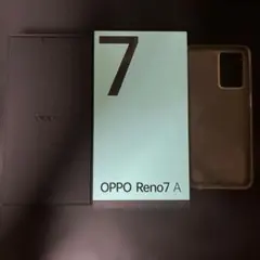 OPPO Reno7 A ドリームブルー 本体 ケース付き