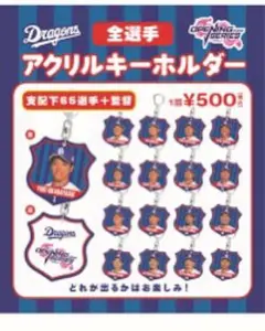中日ドラゴンズ オープニングシリーズ ガチャガチャ 髙橋宏斗選手