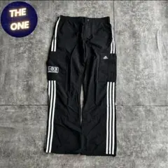 archive adidas cargo pants black white
