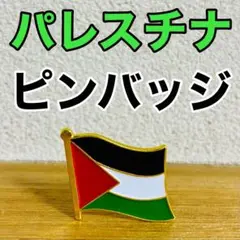 パレスチナ 国旗 ピンバッジ ピンズ 新品未使用