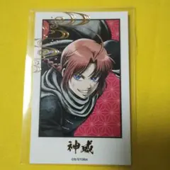 銀魂　神威　インスタントフォト風カード　秋葉原キャラポ