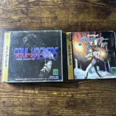 セガサターンソフト　デビルサマナー（ソウルハッカーズ/悪魔召喚師）2点セット