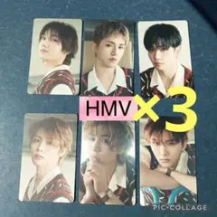 BOYNEXTDOOR　トレカ　HMV　特典　6枚　コンプ　3セット