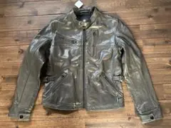 ジースターロゥ Leather Biker Jacket