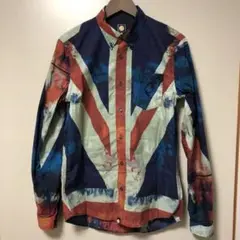 Pretty Green ユニオンジャック プリント プルオーバー ジャケット PRETTY GREEN - Pretty Green ユニオンジャック プリント プル