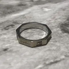 GUCCI K18 Au750 WG オクタゴナルリング 9号