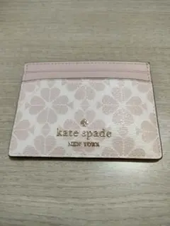 ケイトスペード スペードフラワースモールスリムカードホルダー