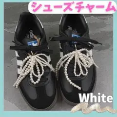 シューズ　チャーム　シューズチャーム　韓国　パール
