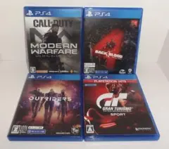 PS4 ゲームソフト4本セット
