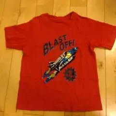 GU スパンコールTシャツ　キッズ ロケット　130