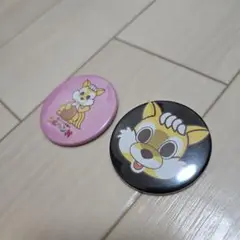 メルヘン村 ドン・グリス 缶バッチセット