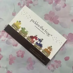 ★かえるのピクルスノベルティカード★